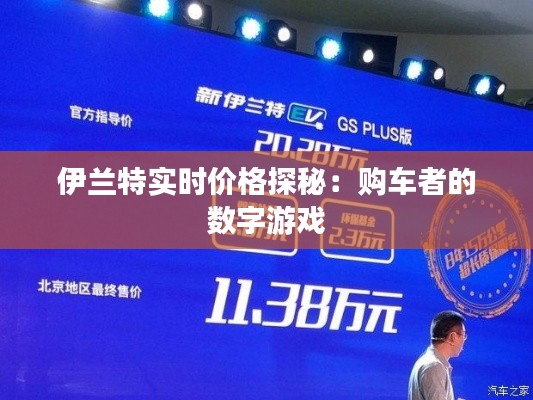 伊蘭特實時價格探秘：購車者的數(shù)字游戲