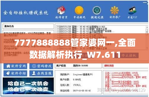 7777888888管家婆網(wǎng)一,全面數(shù)據(jù)解析執(zhí)行_W7.611