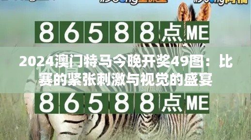 2024澳門特馬今晚開(kāi)獎(jiǎng)49圖：比賽的緊張刺激與視覺(jué)的盛宴