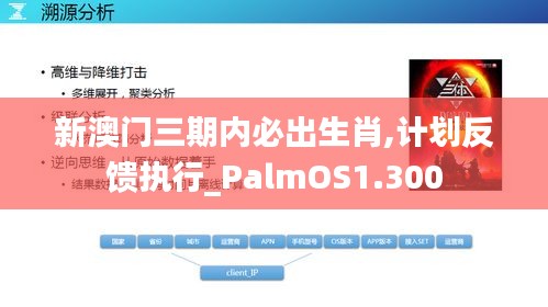 新澳門三期內(nèi)必出生肖,計(jì)劃反饋執(zhí)行_PalmOS1.300