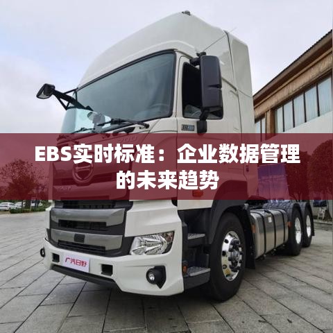 EBS實時標(biāo)準(zhǔn)：企業(yè)數(shù)據(jù)管理的未來趨勢