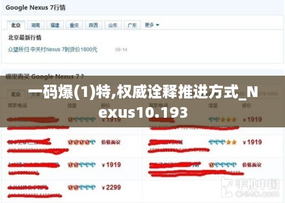 一碼爆(1)特,權威詮釋推進方式_Nexus10.193