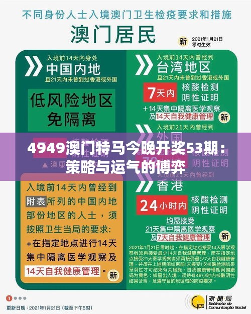 4949澳門特馬今晚開(kāi)獎(jiǎng)53期:策略與運(yùn)氣的博弈