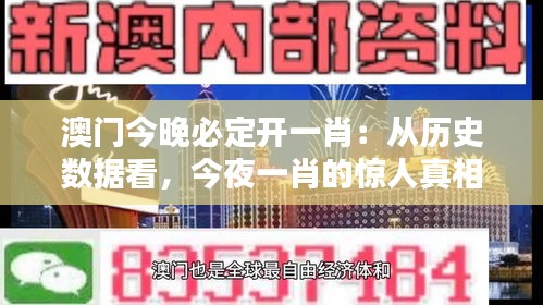 澳門今晚必定開一肖：從歷史數(shù)據(jù)看，今夜一肖的驚人真相