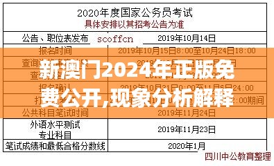 新澳門2024年正版免費(fèi)公開,現(xiàn)象分析解釋定義_Device9.618