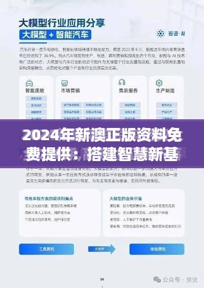 2024年新澳正版資料免費(fèi)提供:搭建智慧新基建,促進(jìn)教育公平