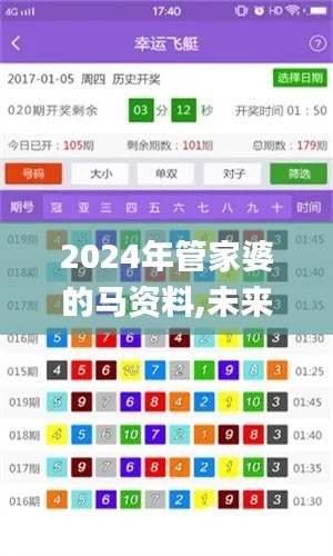 2024年管家婆的馬資料,未來展望解析說明_超值版17.125