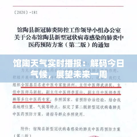 館陶天氣實時播報：解碼今日氣候，展望未來一周