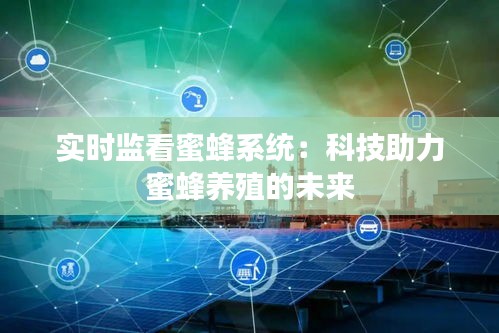 實(shí)時(shí)監(jiān)看蜜蜂系統(tǒng)：科技助力蜜蜂養(yǎng)殖的未來