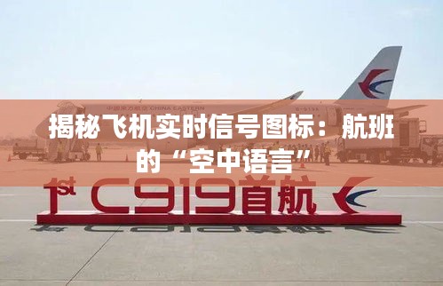 揭秘飛機(jī)實(shí)時(shí)信號(hào)圖標(biāo)：航班的“空中語言”