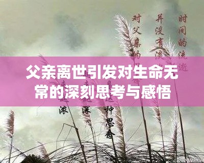 父親離世引發(fā)對(duì)生命無(wú)常的深刻思考與感悟
