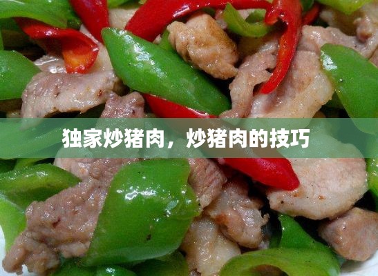 獨(dú)家炒豬肉，炒豬肉的技巧 
