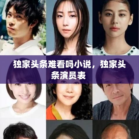 獨(dú)家頭條難看嗎小說，獨(dú)家頭條演員表 