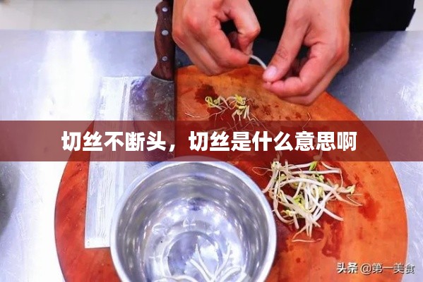 切絲不斷頭，切絲是什么意思啊 