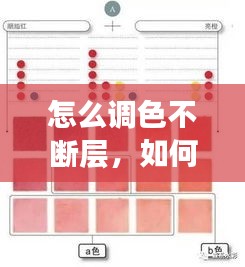 怎么調色不斷層，如何調色 