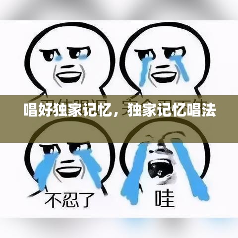 唱好獨(dú)家記憶，獨(dú)家記憶唱法 