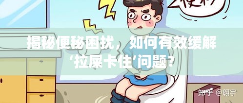 揭秘便秘困擾，如何有效緩解‘拉屎卡住’問題？