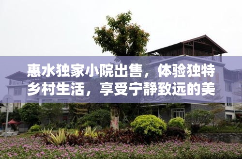 惠水獨家小院出售，體驗獨特鄉(xiāng)村生活，享受寧靜致遠的美好時光