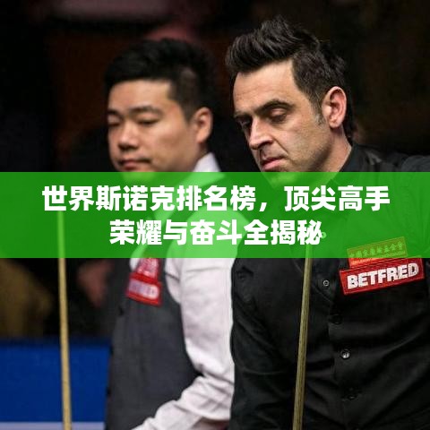 世界斯諾克排名榜，頂尖高手榮耀與奮斗全揭秘