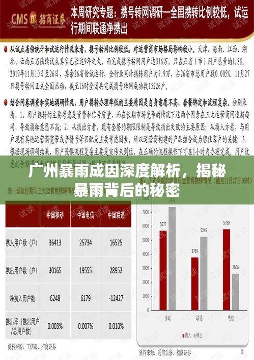 廣州暴雨成因深度解析，揭秘暴雨背后的秘密