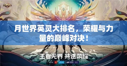 月世界英靈大排名，榮耀與力量的巔峰對(duì)決！