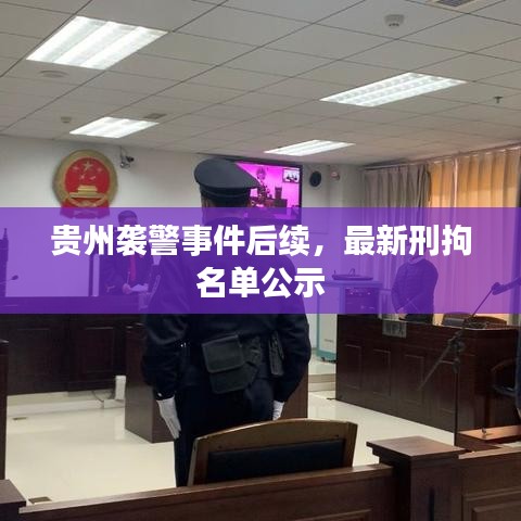 貴州襲警事件后續(xù)，最新刑拘名單公示