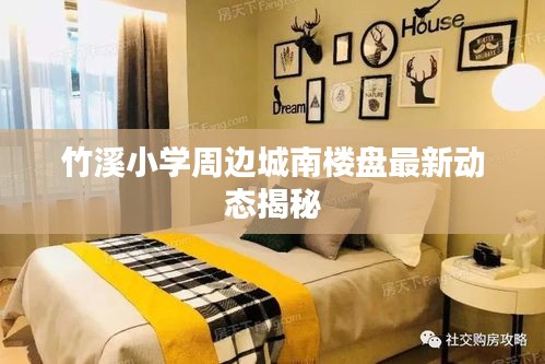 竹溪小學(xué)周邊城南樓盤最新動態(tài)揭秘