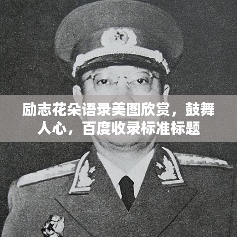 勵志花朵語錄美圖欣賞，鼓舞人心，百度收錄標準標題