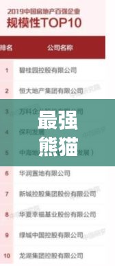 最強(qiáng)熊貓人TOP10榜單揭曉！