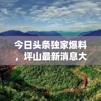 今日頭條獨(dú)家爆料，坪山最新消息大匯總