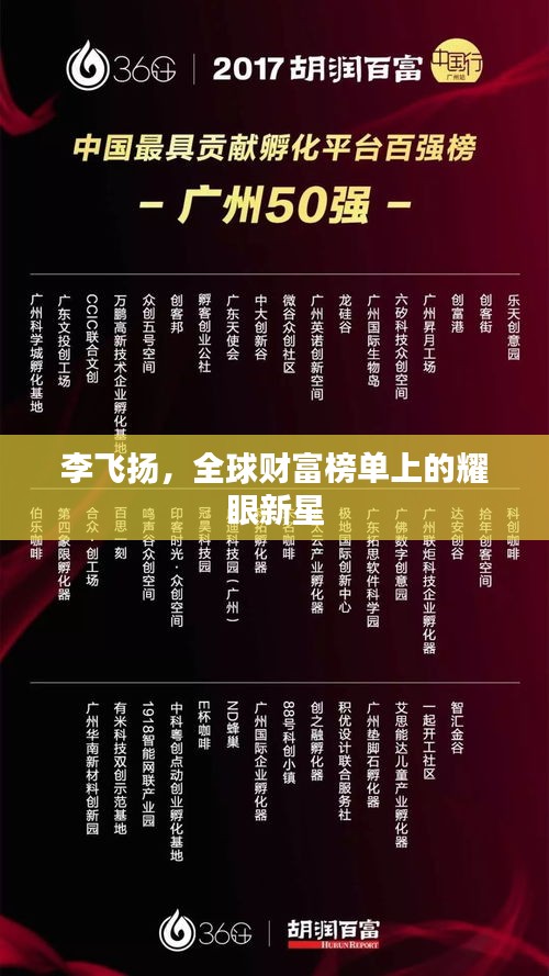 李飛揚(yáng)，全球財(cái)富榜單上的耀眼新星