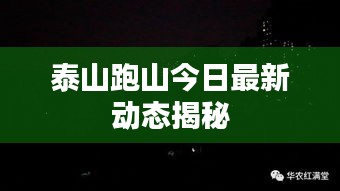 泰山跑山今日最新動(dòng)態(tài)揭秘